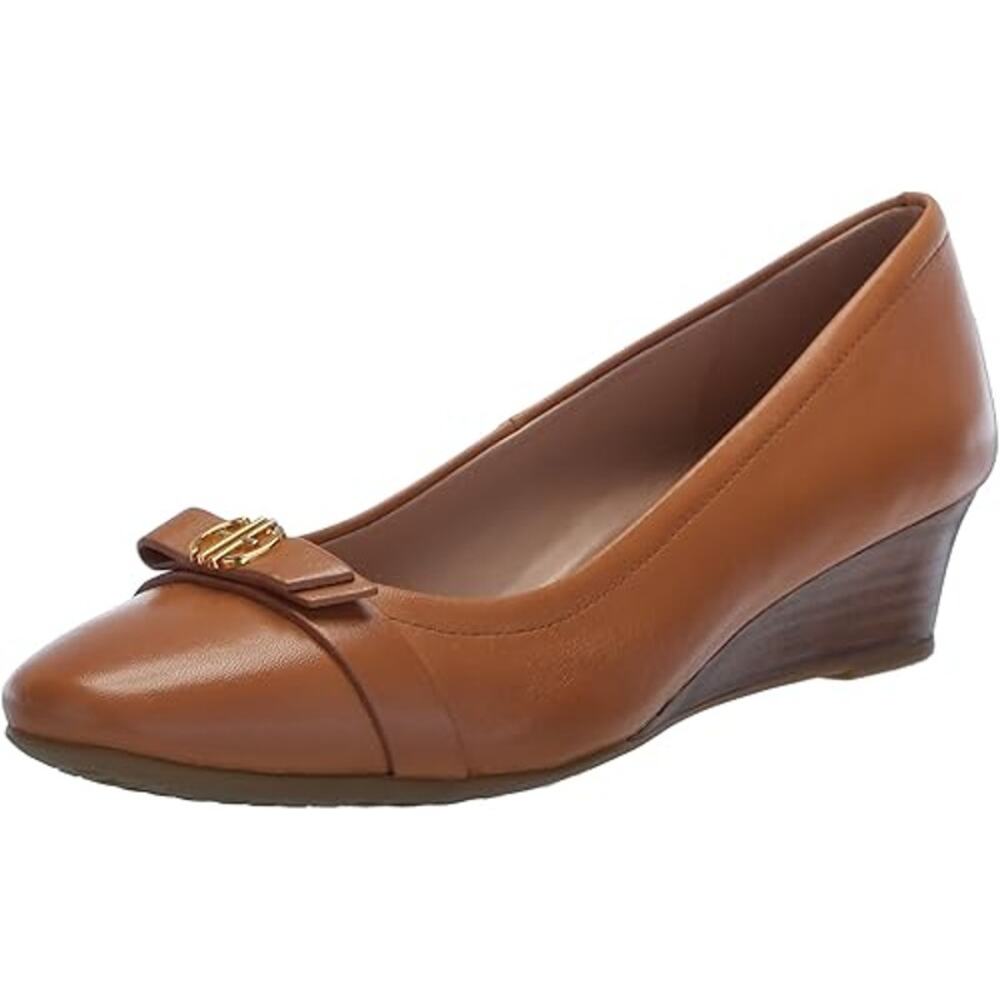 Cole Haan Tan Wedge Pumps - Picture 5 of 12